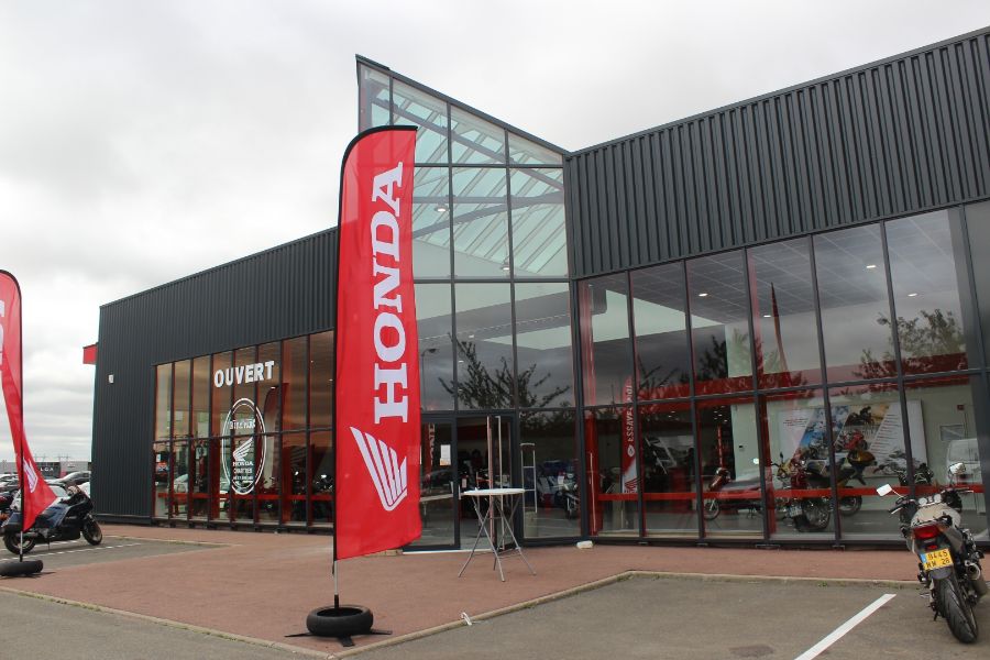 Réalisation de la nouvelle concession Honda Chartres