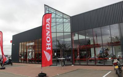 Réalisation de la nouvelle concession Honda Chartres