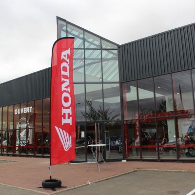 Réalisation de la nouvelle concession Honda Chartres